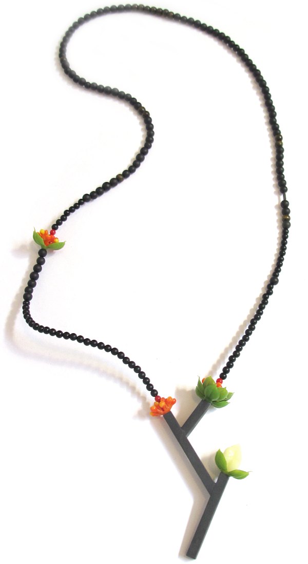 Lauren Simeoni/Melinda Young, Branched Bud Neckpiece